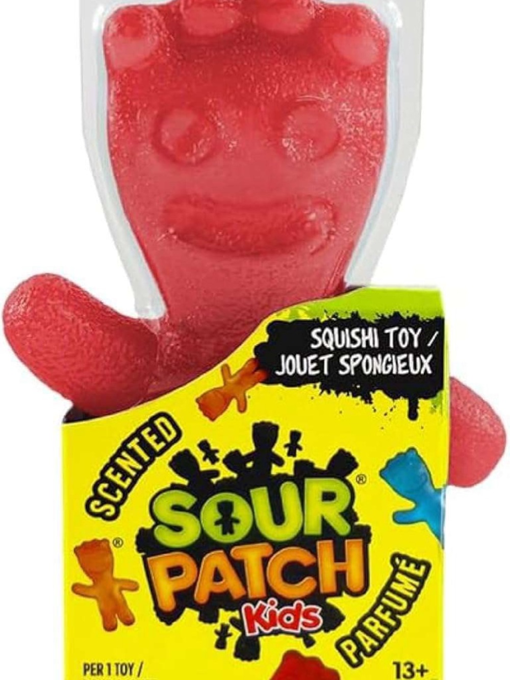 Red SOUR PATCH KIDS Squish Toy